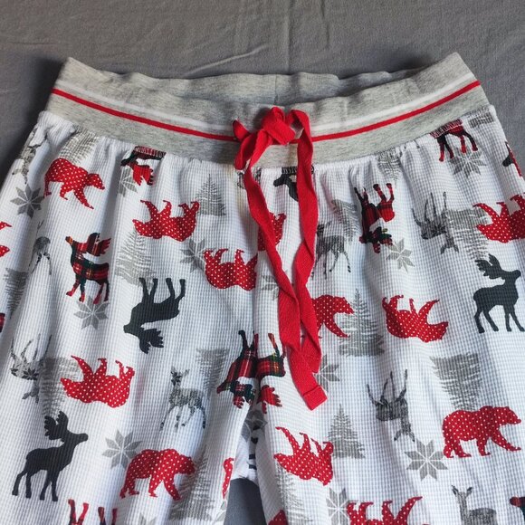 Carisma sleepwear set women's size S white with animal print graphic design - Picture 7 of 16